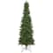 7.5ft. Pre-Lit Wicklow Noble Fir Pencil Artificial Christmas Tree, Clear Lights
